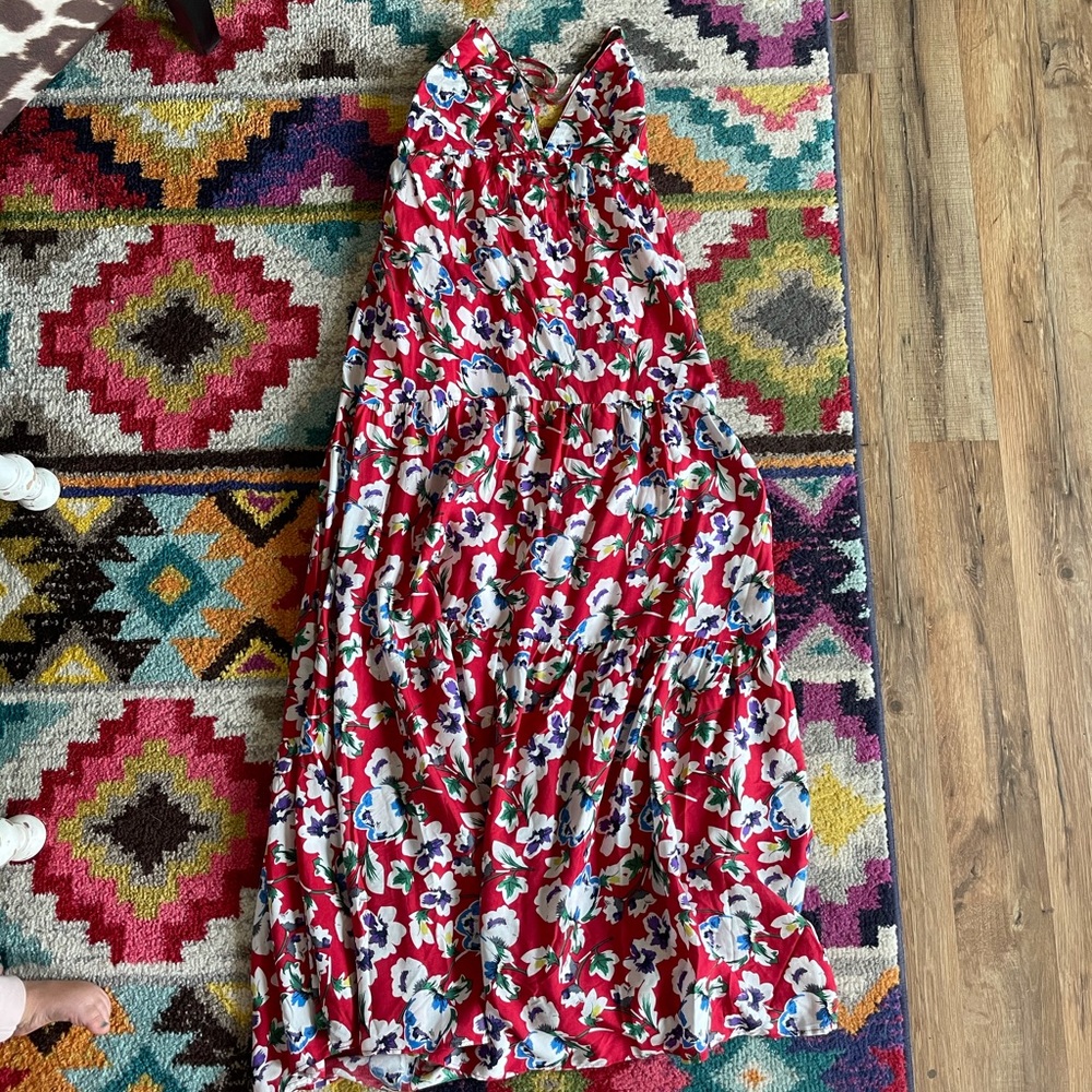 NanaMacs midi summer dress. Small.